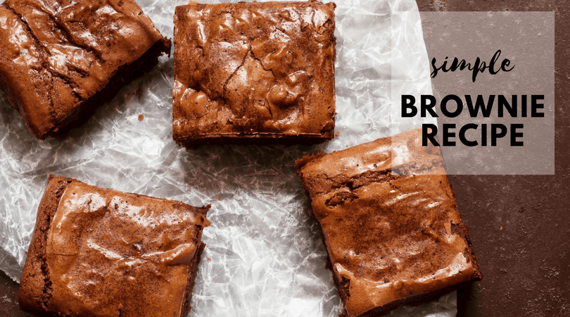 Simple brownie recipe