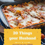 20 things your husband should do for you