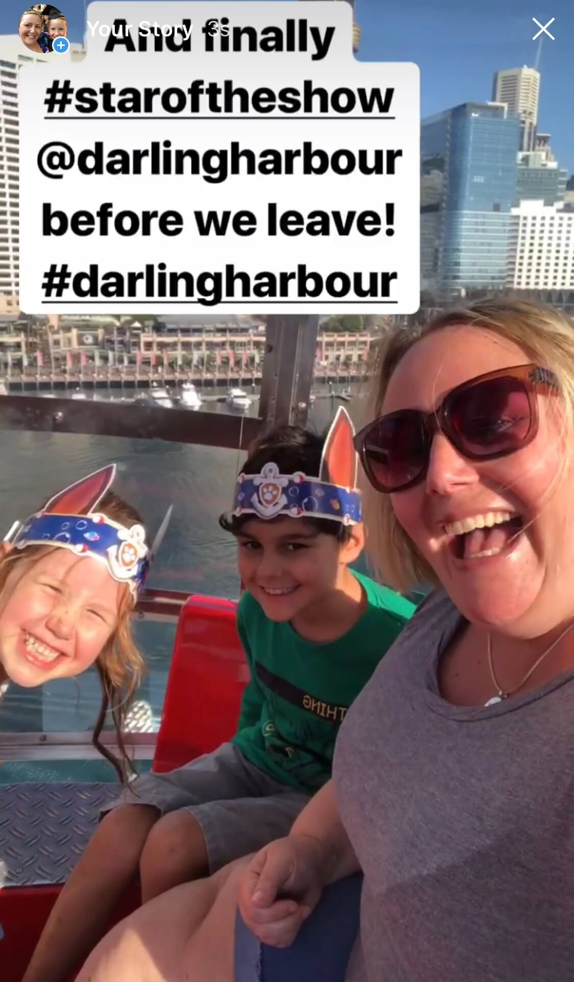 school holidays at Darling Harbour