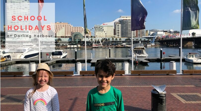 school holidays at Darling Harbour