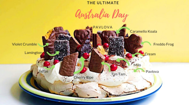 the ultimate Australia day pavlova