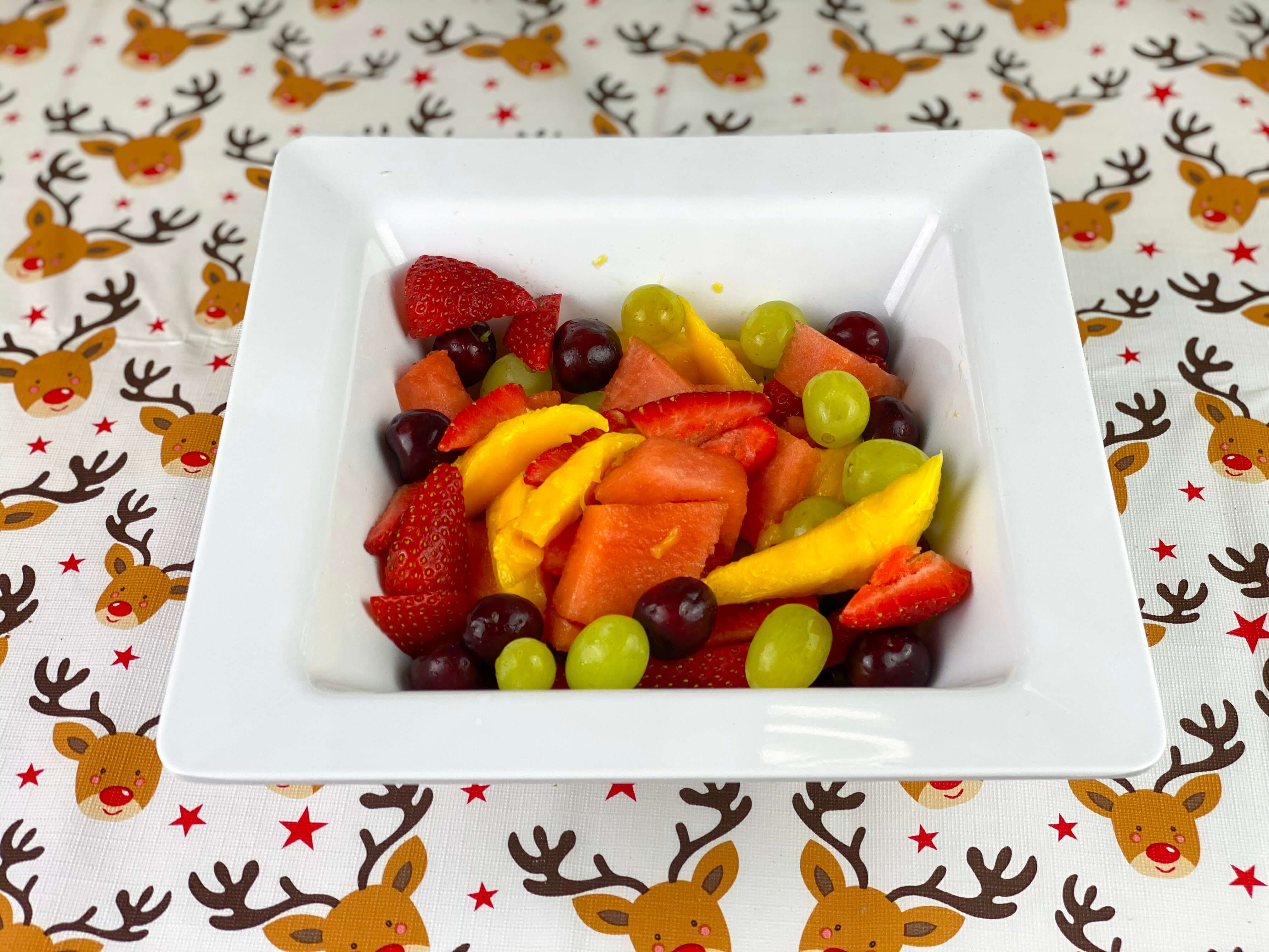 Christmas breakfast ideas - Fruit Salad