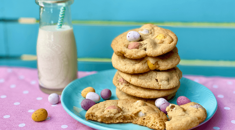 The Best Ever Easter Mini Egg Cookies