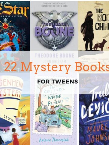 22 mystery books for tweens