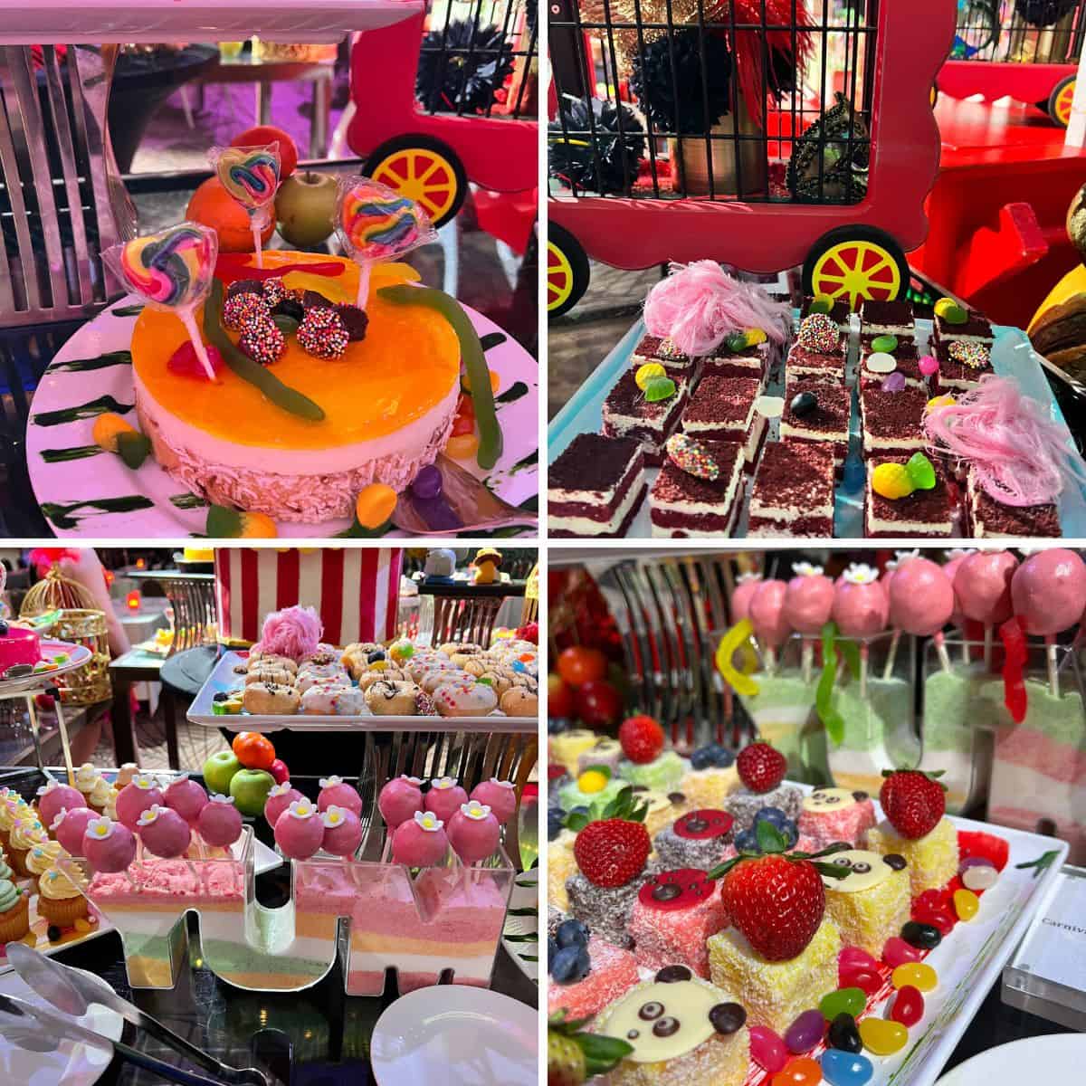 Circus Extravaganza High Tea Buffet