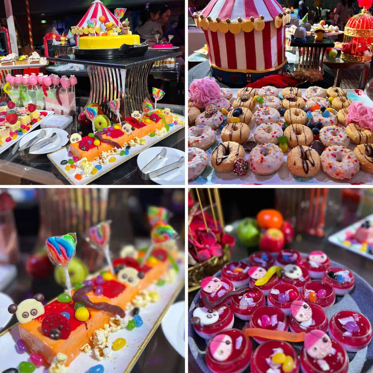 Circus Extravaganza High Tea Buffet
