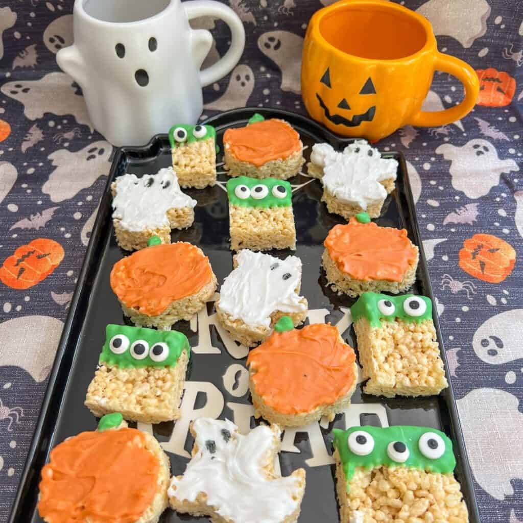 Halloween Rice Crispy Treats - Stuff Mums Like